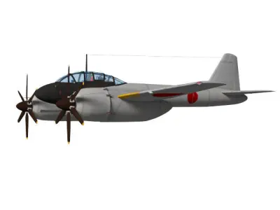 kugisho ki-93 3D model