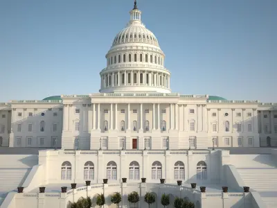 Washington Capitol HD 3D model