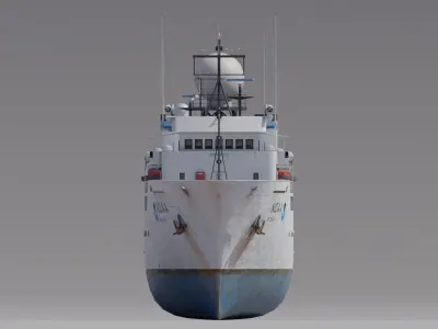 Oceanographic Research 3D model