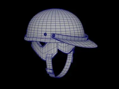 Helmet for motorbike  3D model