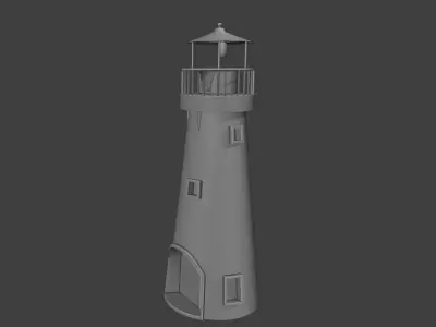 Lighthouse 3d model 3D model