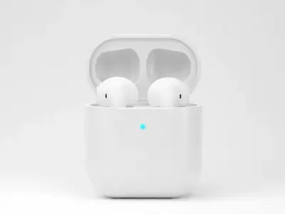 Apple Airpods pro Low-poly 3D model