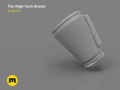 The High-Tech Bracer 3D model