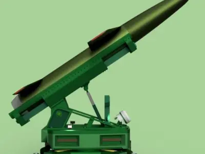 Anti land 01 3D model