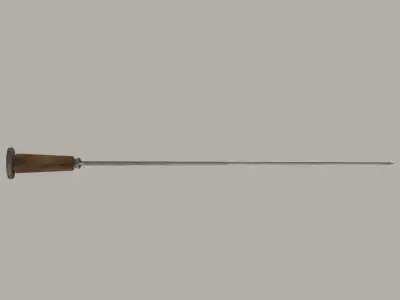 Chinese sword Qin dynasty Free 3D model