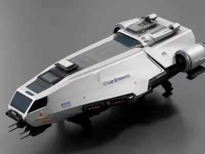 Progress Cargo Resupply Vehicle 3D print model