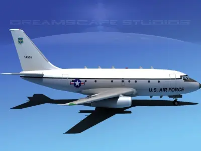 Boeing T-43 V03 USAF 3D model