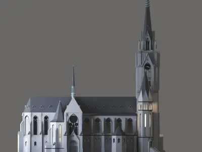 St Francis de Sales Church 3D model