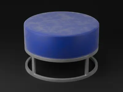 Ottoman Free 3D model