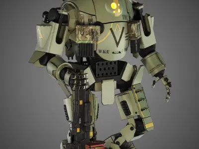 Titanfall Atlas 3D model