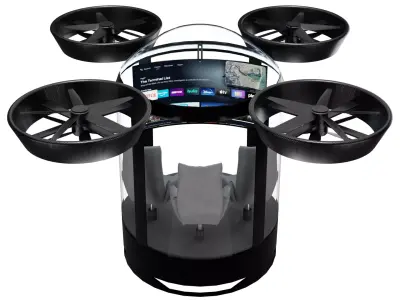 Lift - eVTOL 3D model