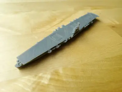 Japanese Aircraft Carrier Hiryu 3D print model