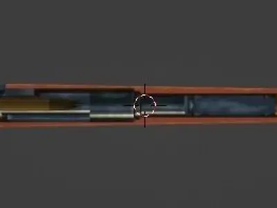 kar98k rifle Free low-poly 3D model