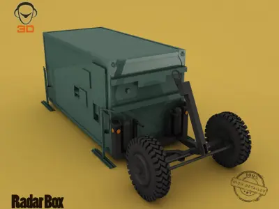 Radar Box 3D model
