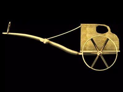 King Tut Chariot  3D model
