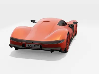 Aspark Owl 2020 Free 3D model