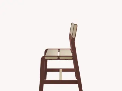 Ikea children bench Free 3D model