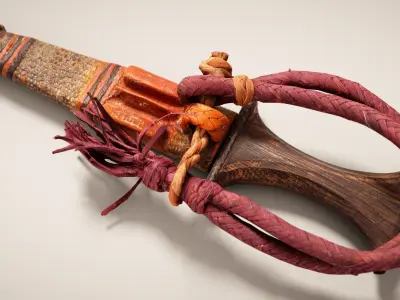 13 Knife - Collection Low-poly 3D model