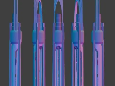 Iso Tower35 Free low-poly 3D model