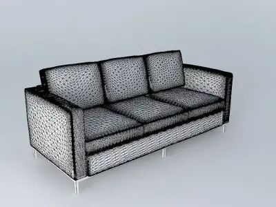 Contempo Sofa Free 3D model