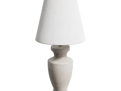  Eno Ceramic Arrius Nordic Shade Lamp Model, White 