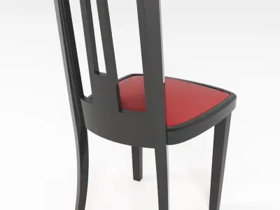 Art Deco Black Lacquer  3D model