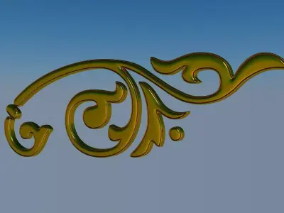 Pattern ornate design 3D print model