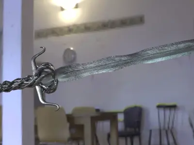 Snake sword 3D model