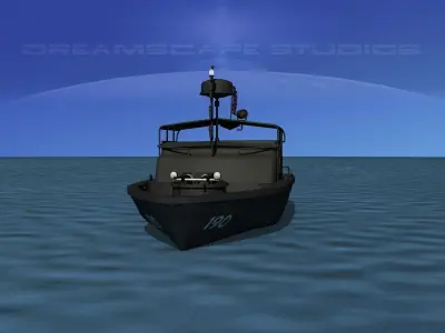 PBR Patrol Boat Riverine 3D model