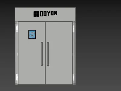 Doyon KDPR22 Knockdown Retarder Proofer Cabinet 3D model