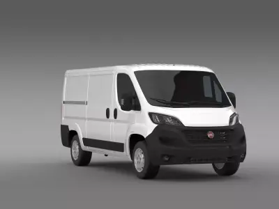 Fiat Ducato Van L2H1 2017 3D model