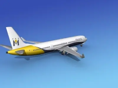 Boeing 737-900ER Monarch 3D model