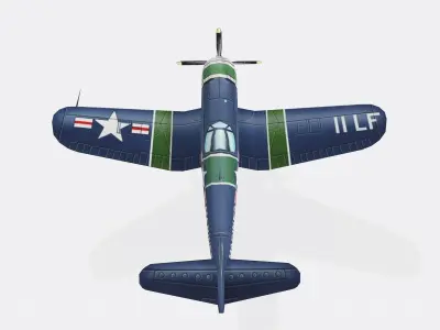 F4u aviation 3D model