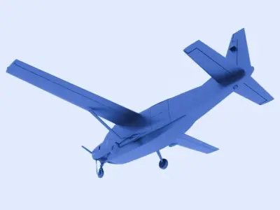 Cessna 208B Grand Caravan 3D print model
