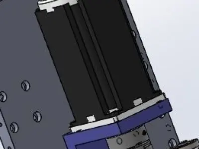 Polishing mechanism module 3D model