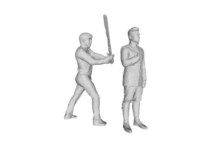 Printle MoDualls LifeDuo Homme 001 PS 3D print model