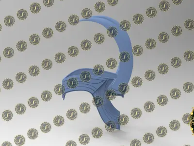 Loki New Helmet Crown Thor Ragnarok Version for 3d printing 3D model