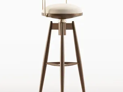 DYLAN BAR CHAIR 3D model