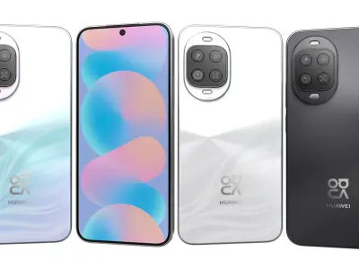 Huawei Nova 16z All Colors 3D model