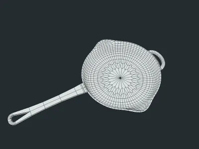 Pubg pan 3D Model Low-poly 3D model