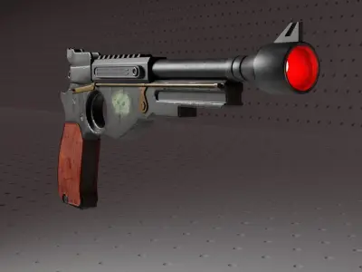 Mandalorain - Mando Blaster 3D model