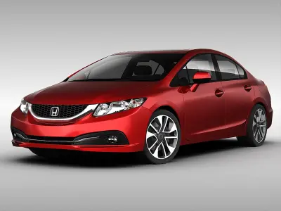 Honda Civic (2013) 3D model