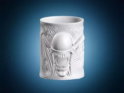 Alien Xenomorph Mug 3D print model