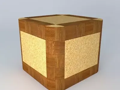 Office corner 3D model