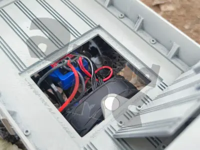 Crawler V306 Flatbed - 1-18 TRX4M RC body attachment 3D print model