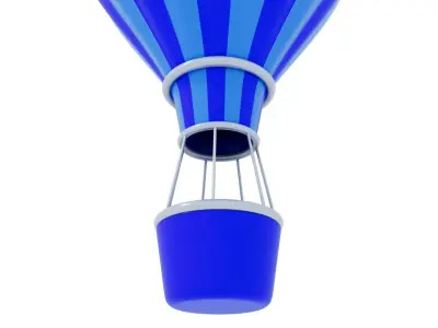 Game model of the aerostat 3D model