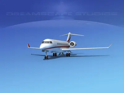 Bombardier Global Express 6000 V11 3D model