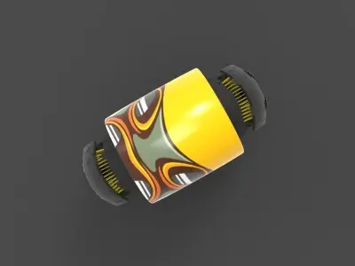 sporty tire  3D model