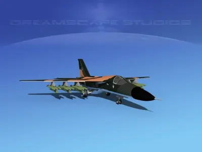 General Dynamics FB-111 Aardvark V03 3D model