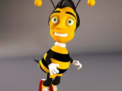 Cartoon Drone 3D model